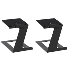 Desktop Speaker Stands Pair, Speaker Riser for Most Small & Medium Bookshelf Speakers,for Computer Speakers