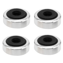 Aluminum Turntable Isolation Pad, Floor Protector Spikes Stand for Amplifier, HiFi Devices Enhance Audio Performance B