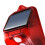 Waterproof Solar Powered Alarm Light Motion Sensor Detector Siren Strobe Alarm 6
