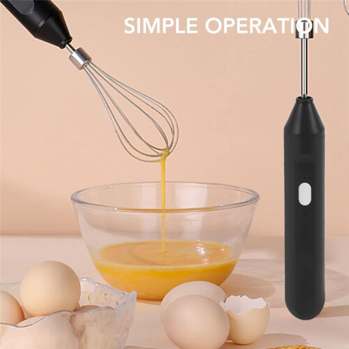 Electric Egg Beater, Cordless Hand Mixer 3 Speeds for Home Baking 2