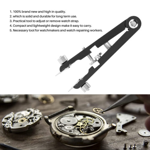 6825 Watch Strap Remover Adjuster Tool Professional V-Shaped Spring Bar Plier for Watchmaker Watch Tool 1