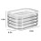 Bacon Storage Container for Fridge,Stackable Lunch Meat Storage,Ham and Cheese Container for Fridge-Cold Storage 6