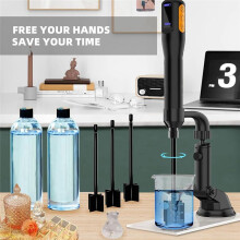 Upgraded Resin Mixer, Epoxy Resin Electric Stirrer, Paint Mixer & Timed Epoxy Resin Mixer with Mixer Stand