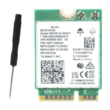 BE201 WIFI7 Placa 8774Mbps Tri-Band Bluetooth5.4 WiFI 7 Módulo de Placa WIFI Sem Fio M.2 CNvio3 AX211 para Win10/11 64 Bits