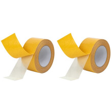 Double Sided Carpet Tape Heavy Duty, High Stickiness Rug Tape with Easy Tear, 66FT Tape