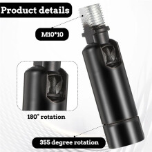 4Pcs Sloped Ceiling Light Adapters for Slanted Ceilings,Chandelier Fixture Adapters,180 Degrees Track Pendant Helper