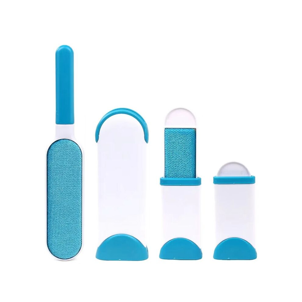 Typecat Pet Hair Remover Lint Brush With Self-Cleaning Base, Reusable Remover For Clothes, Fur Cleaner For Dog And Cat