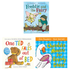 Julia Donaldson Early Readers Collection 3 Books Set (Bedtime Stories For Kids, Picture Books)