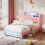 3ft Single Upholstered Velvet Bed Frame 2