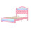 3ft Single Upholstered Velvet Bed Frame 14