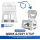 Folding Step Stool 2 in 1 Foldable Chair & Step Stool 2