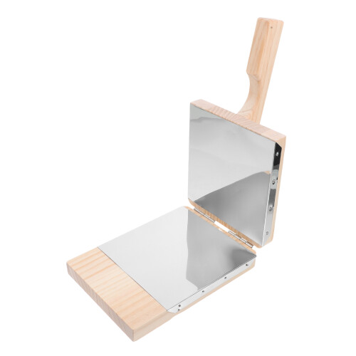 4Stk Teigtaschenpresse Holz Dumpling Maker Küchenhilfe
