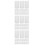 105Pcs Small Plastic Bead Storage Boxes with Lids White Organizer Case 7
