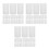 105Pcs Small Plastic Bead Storage Boxes with Lids White Organizer Case 4