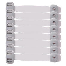 16Pcs Self-Adhesive Baby Safety Locks Grey Child Proof Cupboard Locks