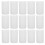 105Pcs Small Plastic Bead Storage Boxes with Lids White Organizer Case 2