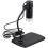 2Pièces Loupe Microscope Electronique USB Noir 1080P Portable LED 9