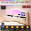 3ft Single Upholstered Velvet Bed Frame, LED Bed Frame with Charging Station & Diamond Tufted Headboard 15