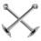 10Pcs Durable Stainless Steel Ceiling Rod Brackets Silver for Hanging 2