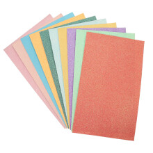 20Pcs Artificial Sheets for Crafts Bow Making Assorted Colors