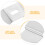 15Pcs Metal Vertical Blind Headrail Mounting Brackets Silver for Home 9