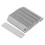 90Pcs Durable Silver Metal Stamping Blanks Rectangle Tags for Jewelry 2