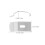 15Pcs Metal Vertical Blind Headrail Mounting Brackets Silver for Home 2