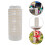 2Pcs Ventilated White Plastic Compost Bin for Worm Farming Outdoors 11