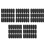 500Pcs Black Flexible Plastic Bolt Shaft Covers Thread Protector Caps 5
