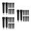 30Pcs Metal Hiking Pole Tips Shock Absorbing Walking Pole Protectors 10