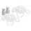8Sets Multi-Color Pressure Cooker Float Valve with Silicone Seal Ring 1