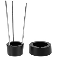 5Pcs Stainless Steel Coffee Stirrer Whisks Black for Home Coffee
