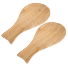 8Pcs Wooden Utensil Holder Rustic Farmhouse Kitchen Counter Spoon Rest