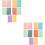 20Pcs Artificial Sheets for Crafts Bow Making Assorted Colors 6