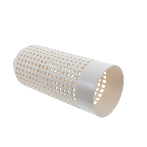 2Pcs Ventilated White Plastic Compost Bin for Worm Farming Outdoors 2