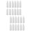 24Pcs Multi Plastic Lamb Milk Bottles with Leak-Proof Silicone Nipples 9