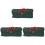 3Pcs Green Waterproof Tree Storage Pouch Xmas Container Bag 4