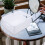 4Pcs PP Mini Storage Baskets White Plastic Organizer for Household 10