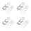 8Sets Multi-Color Pressure Cooker Float Valve with Silicone Seal Ring 9