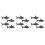 12Pcs Black Cast Iron Fish Kitchen Tool for Healthy Iron Supplement 7