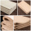 1Set Practical Bamboo Pulp Calligraphy Training Paper in Khaki 3