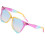 2Pcs Fun Transparent Plastic Cat Eye Sunglasses Glasses 2