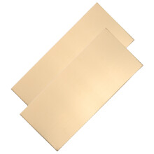 8Pcs Durable Golden Metal Door Name Plates for Hospitals Offices