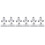 12Pcs Baby Playpen 3- Connector Accessories Plastic Light Grey 5