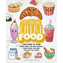 Drawing Chibi Food by Tessa Creative Art Paperback Book
