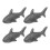 12Pcs Black Cast Iron Fish Kitchen Tool for Healthy Iron Supplement 3