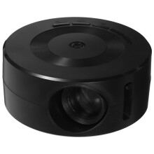 5Pcs Home Mini Projector Portable 1080P with Built-in Speaker Black