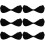 6Pcs Gentle Black Self-Adhesive Invisible Bra Breast Paste Stickers 7