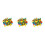 900Pcs Plastic Push Pin Thumb Tacks Assorted Color for Home School Use 5