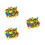 900Pcs Plastic Push Pin Thumb Tacks Assorted Color for Home School Use 3
